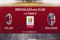 Probabili formazioni finale di coppa italia Milan-Bologna